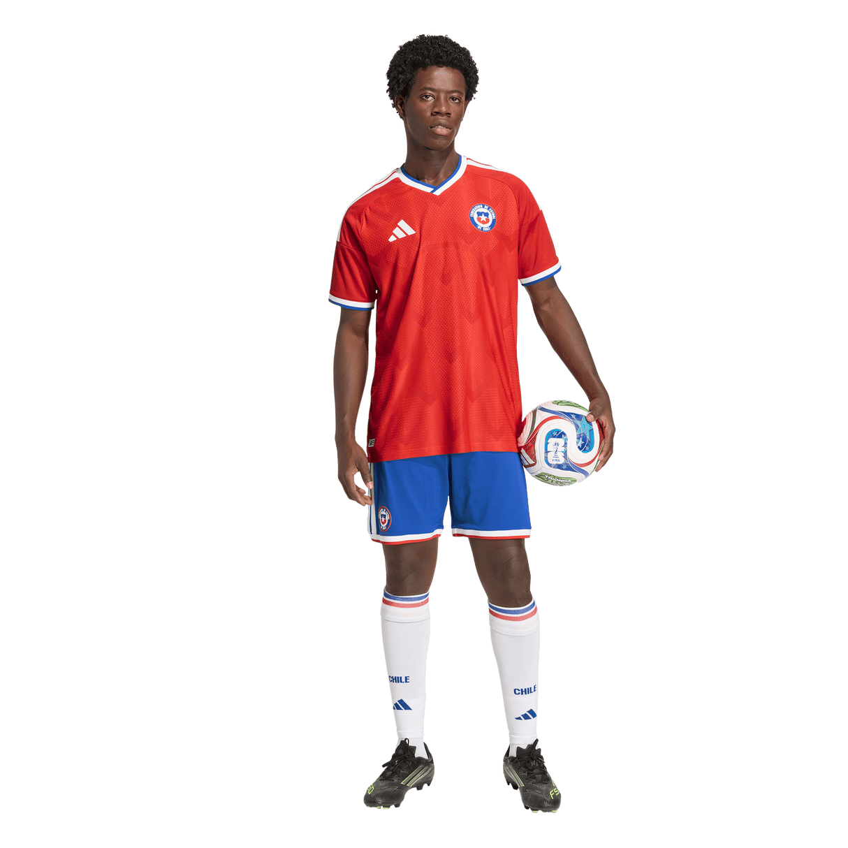 ADIDAS - Chile 26 Home Authentic Jersey - Uomo - Red - image 6