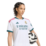 ADIDAS - Real Madrid 26/27 Home Authentic Jersey - Donna - White - image 7