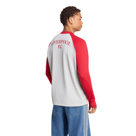 ADIDAS - Liverpool Fc 26/27 Pre Match Warm Top - Uomo - Grey - image 3