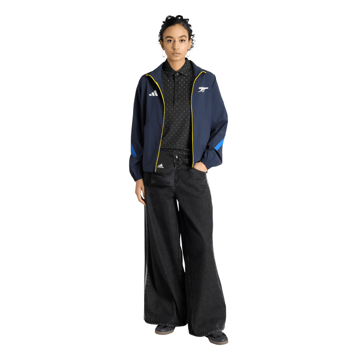 ADIDAS - Arsenal Fc Z.N.E. Anthem Jacket - Donna - Blue - image 4