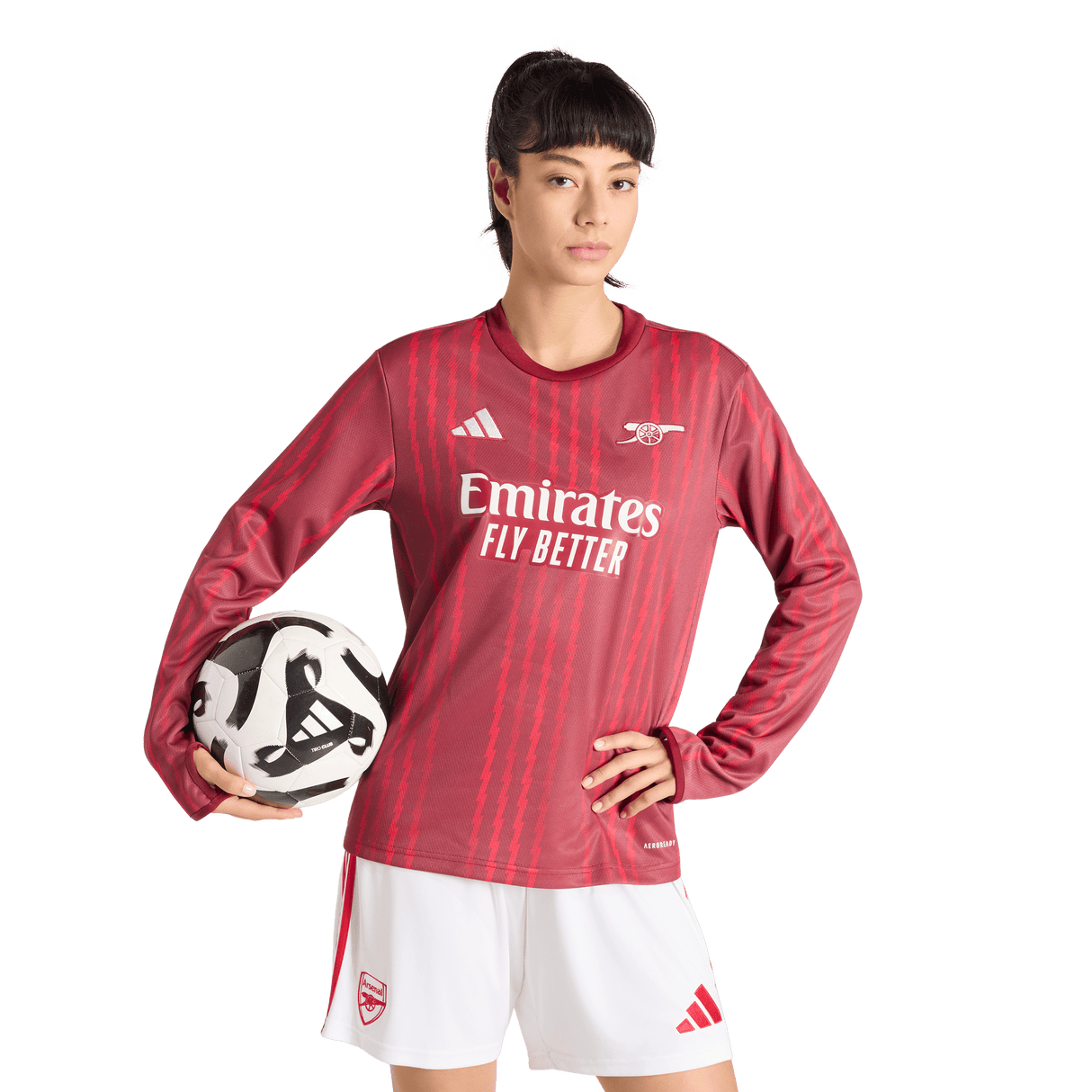 ADIDAS - Arsenal Fc 26 Pre Match Warm Top - Donna - Black - image 2