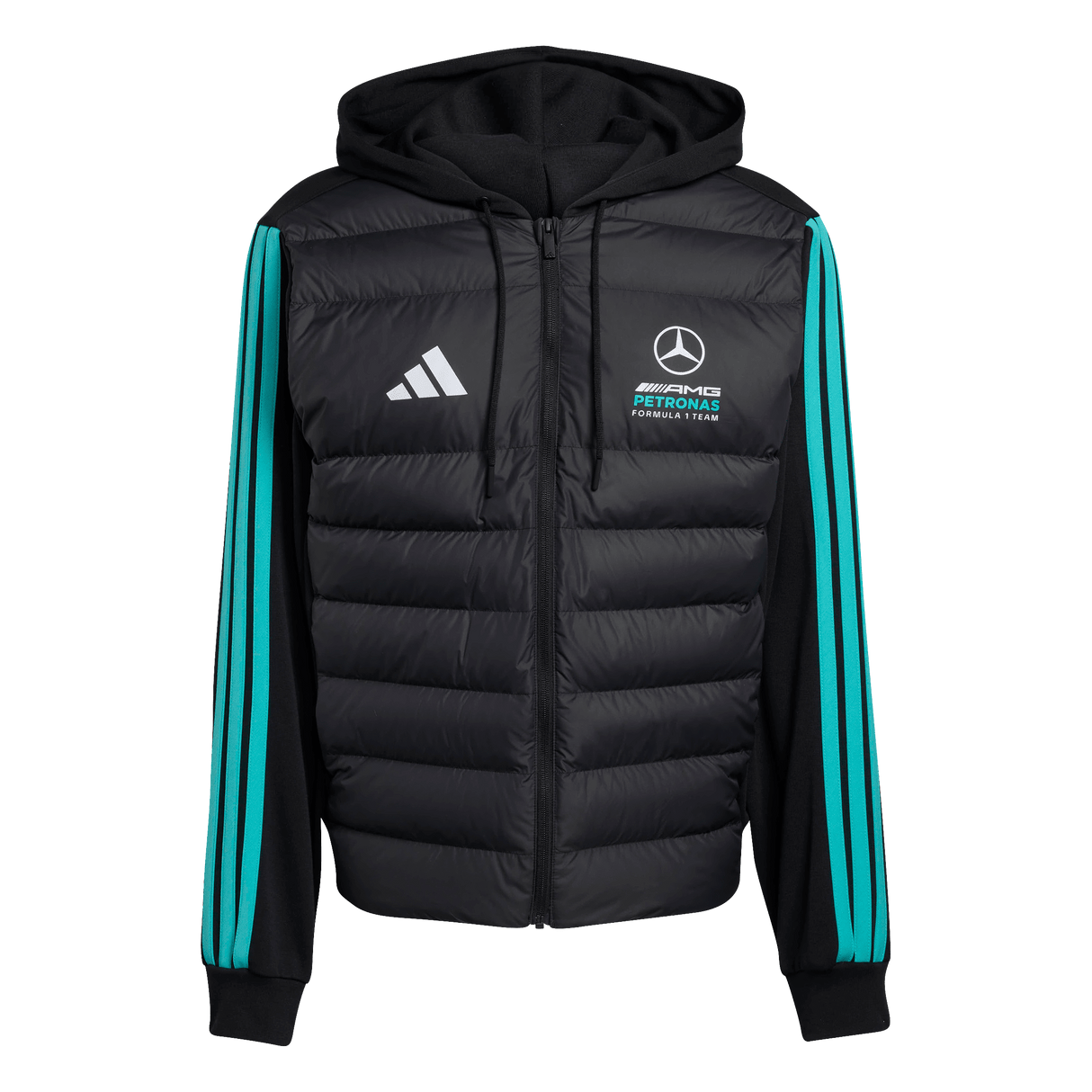 ADIDAS - Giacca Imbottita Dna Mercedes-Amg Petronas Formula 1 Team - Uomo - Black - image 1