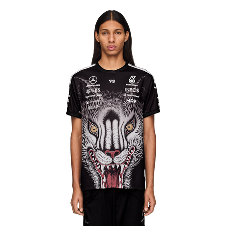ADIDAS - Y-3 Mercedes - Amg Petronas Formula 1 Team Driver Short Sleeve Jersey - Black - image 2