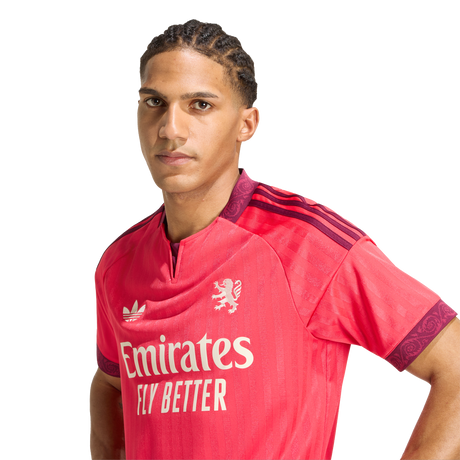 ADIDAS - Olympique Lyonnais 26/27 Away Jersey - Uomo - Pink - image 7