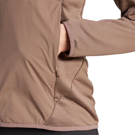 ADIDAS - Giacca Con Cappuccio TERREX Xperior CLIMAWARM+ Wind Light Fleece - Donna - image 13