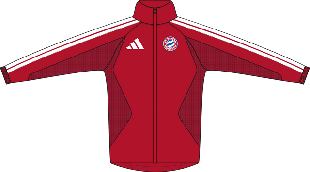 ADIDAS - Fc Bayern Muenchen Home Anthem Jacket - Donna - Red - image 1