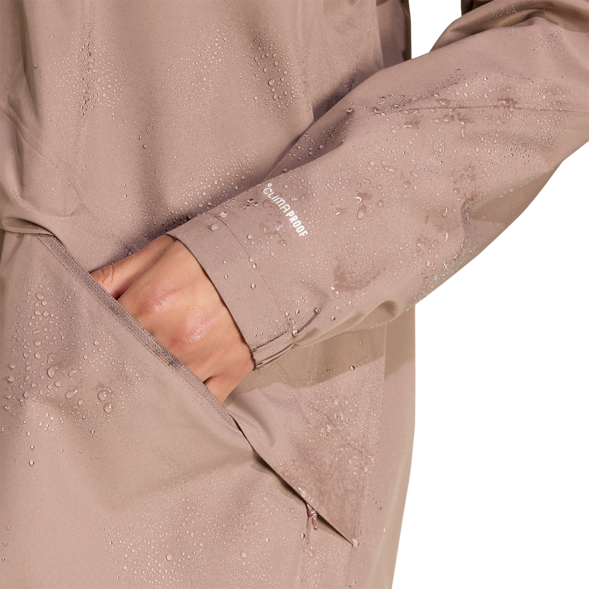 ADIDAS - Parka Impermeabile TERREX Multi CLIMAPROOF A 2 Strati - Donna - Brown - image 6