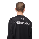 ADIDAS - Y-3 Mercedes - Amg Petronas Formula 1 Team Mechanics Long Sleeve Jersey - Black - image 7