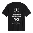 ADIDAS - Y-3 Mercedes - Amg Petronas Formula 1 Team Logo Stack Short Sleeve Tee - image 10