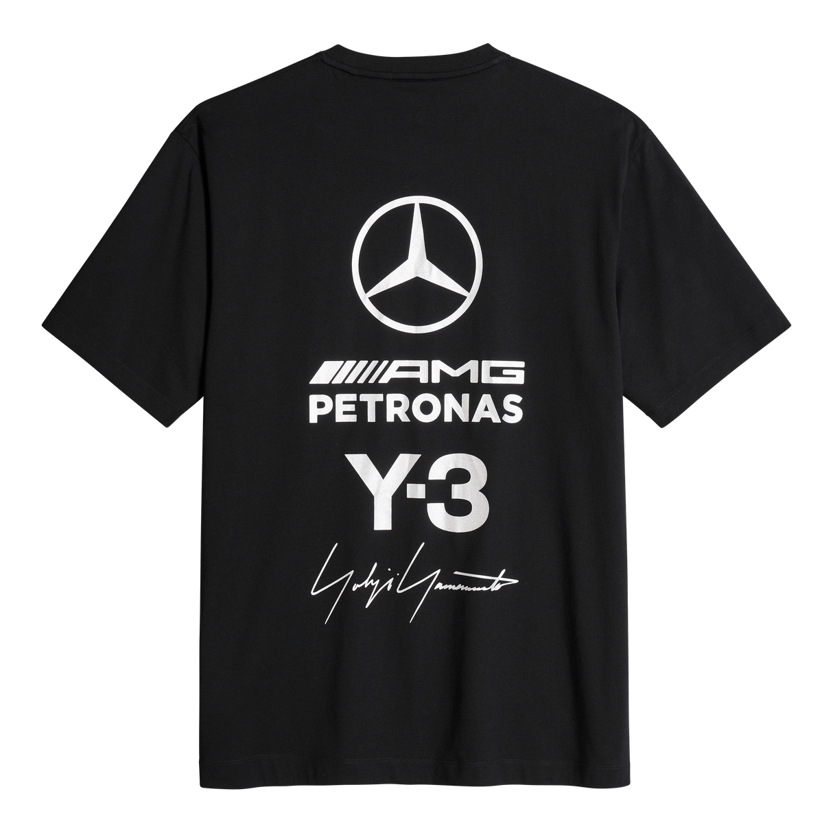 ADIDAS - Y-3 Mercedes - Amg Petronas Formula 1 Team Logo Stack Short Sleeve Tee - image 10