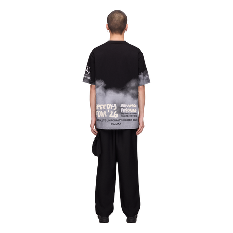 ADIDAS - Y-3 Mercedes - Amg Petronas Formula 1 Team Tour Short Sleeve Tee - Black - image 3