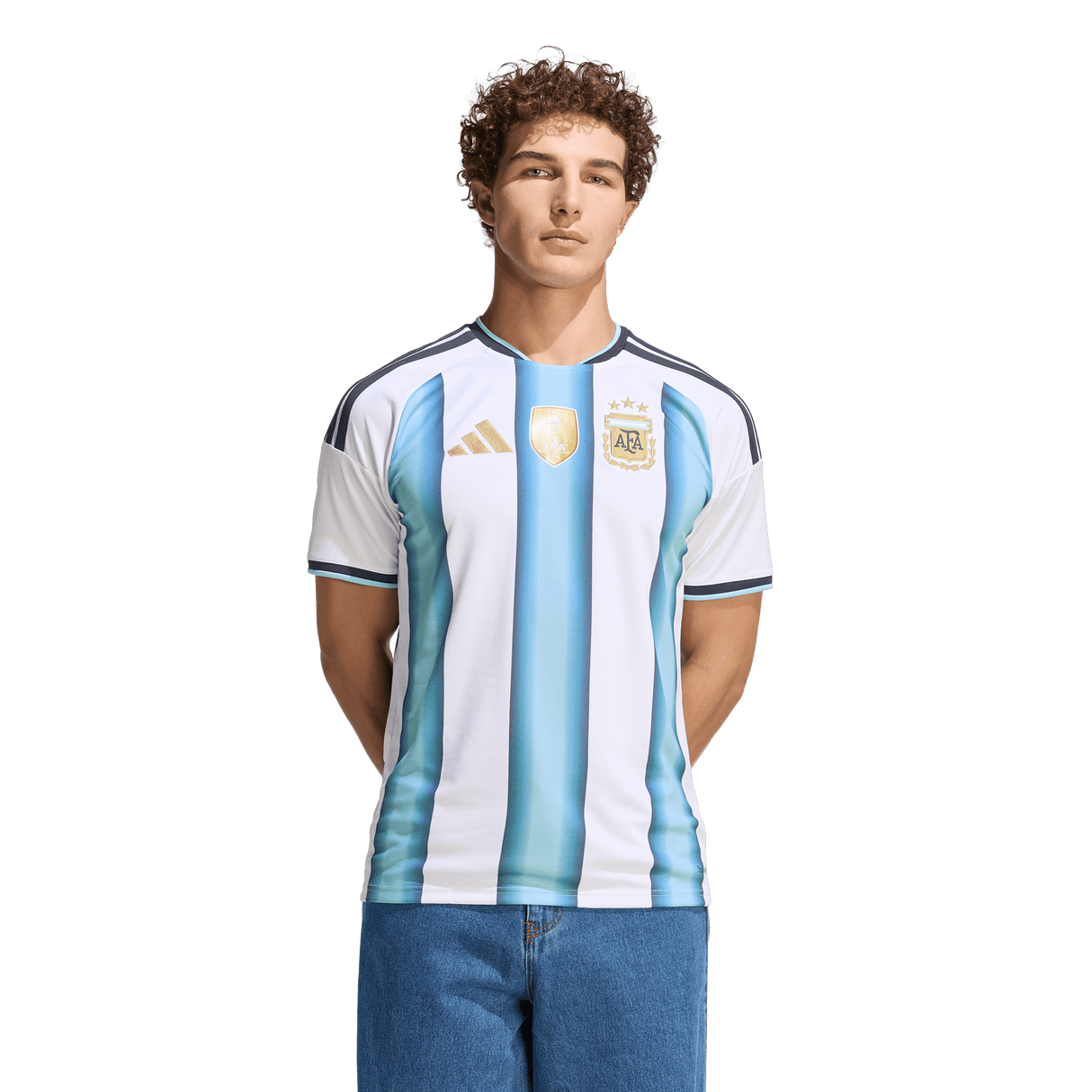 ADIDAS - Maglia Home Argentina 26 - Uomo - White - image 3