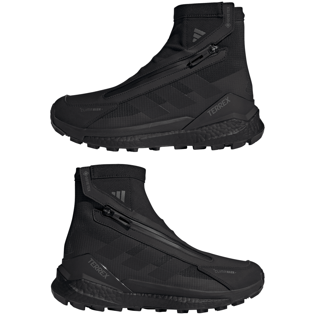 ADIDAS - TERREX Free Hiker 2 GORE-TEX CLIMAWARM+ BOOST Hiking Shoes - Uomo - Black - image 10