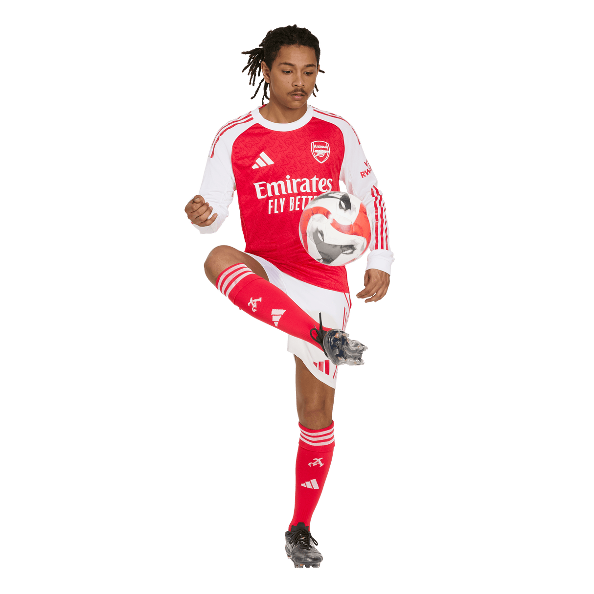 ADIDAS - Maglia Home Authentic 25/26 Long Sleeve Arsenal Fc - Uomo - Red - image 5