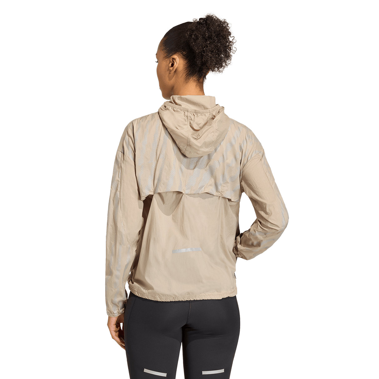 ADIDAS - Giacca Da Running Adi365 Reflective - Donna - Brown - image 3
