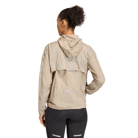 ADIDAS - Giacca Da Running Adi365 Reflective - Donna - Brown - image 3