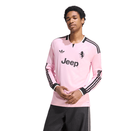 ADIDAS - Juventus 26/27 Away Jersey Longsleeve - Uomo - Pink - image 7