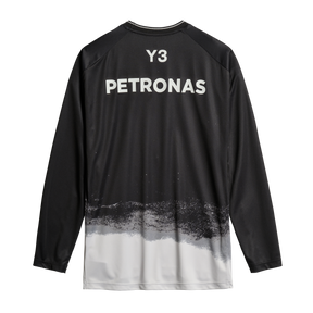 ADIDAS - Y-3 Mercedes - Amg Petronas Formula 1 Team Mechanics Long Sleeve Jersey - Black - image 10