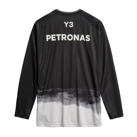 ADIDAS - Y-3 Mercedes - Amg Petronas Formula 1 Team Mechanics Long Sleeve Jersey - Black - image 10