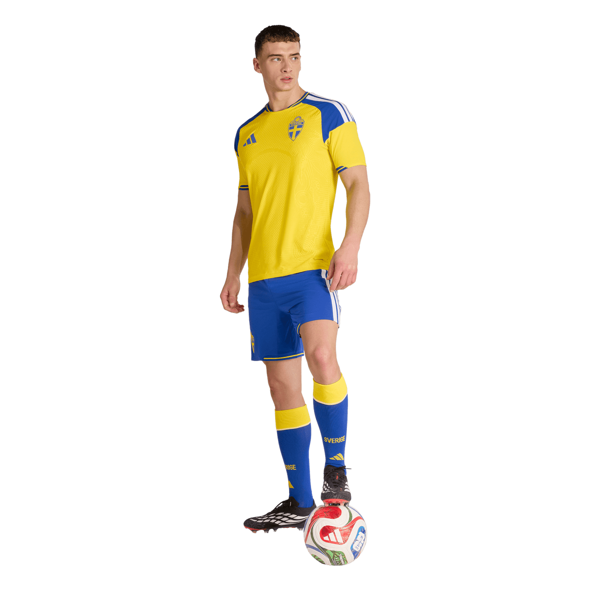 ADIDAS - Sweden 26 Home Authentic Jersey - Uomo - Yellow - image 6