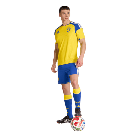 ADIDAS - Sweden 26 Home Authentic Jersey - Uomo - Yellow - image 6