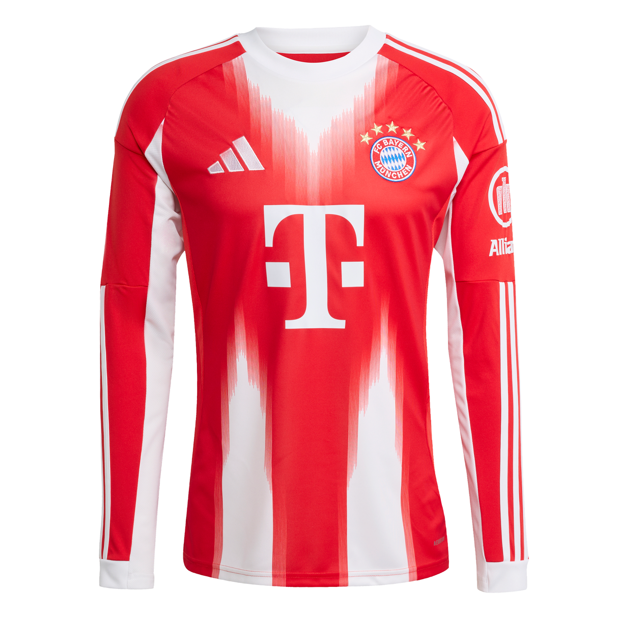 ADIDAS - Maglia Home 25/26 Long Sleeve Fc Bayern München - Uomo - Red - image 1