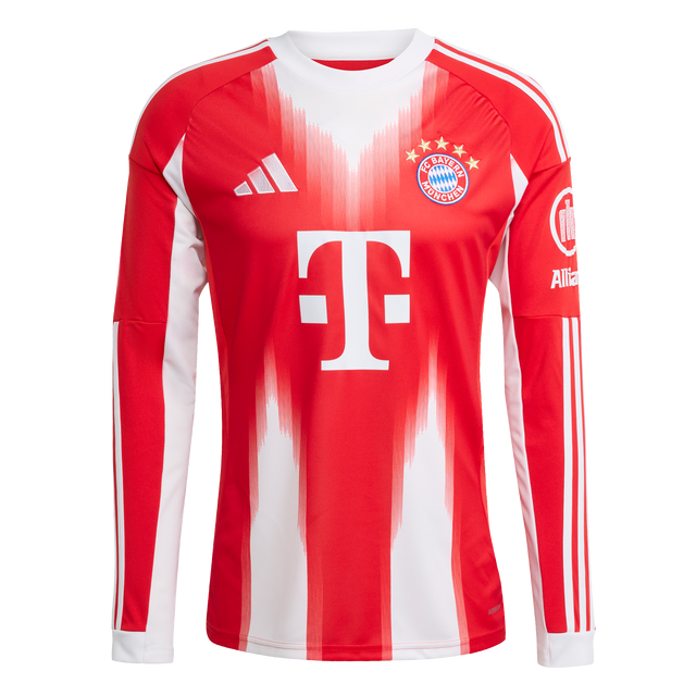 ADIDAS - Maglia Home 25/26 Long Sleeve Fc Bayern München - Uomo - Red - image 1
