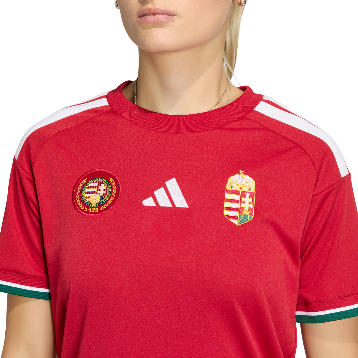 ADIDAS - Hungary 26 Home Jersey - Donna - Red - image 6