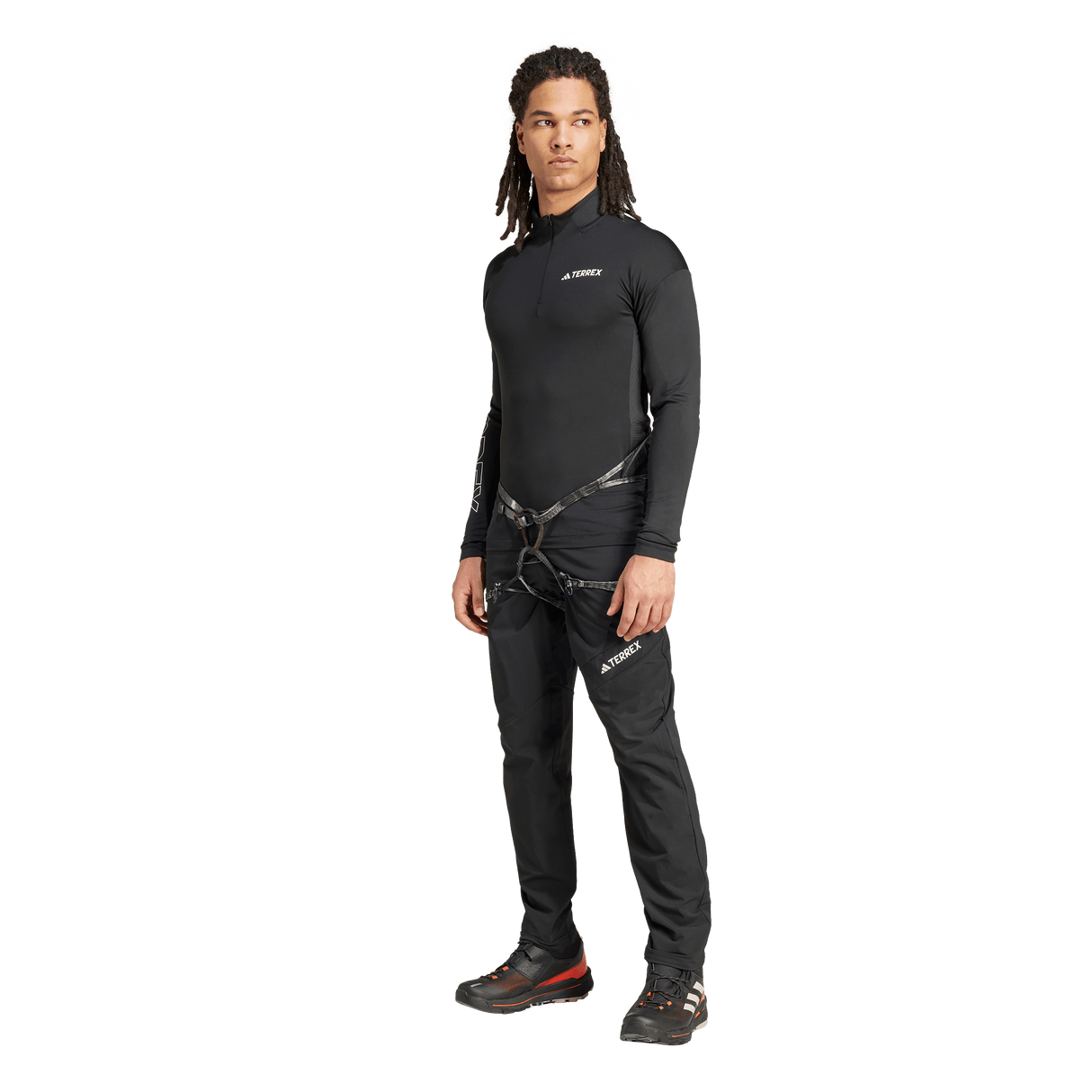 ADIDAS - Pantaloni Techrock Brushed Softshell - Uomo - Black - image 6