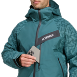 ADIDAS - TERREX Techrock Hybrid PRIMEKNIT CLIMAPROOF+ Jacket - Uomo - image 16