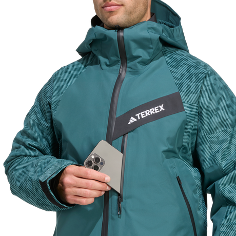 ADIDAS - TERREX Techrock Hybrid PRIMEKNIT CLIMAPROOF+ Jacket - Uomo - image 16