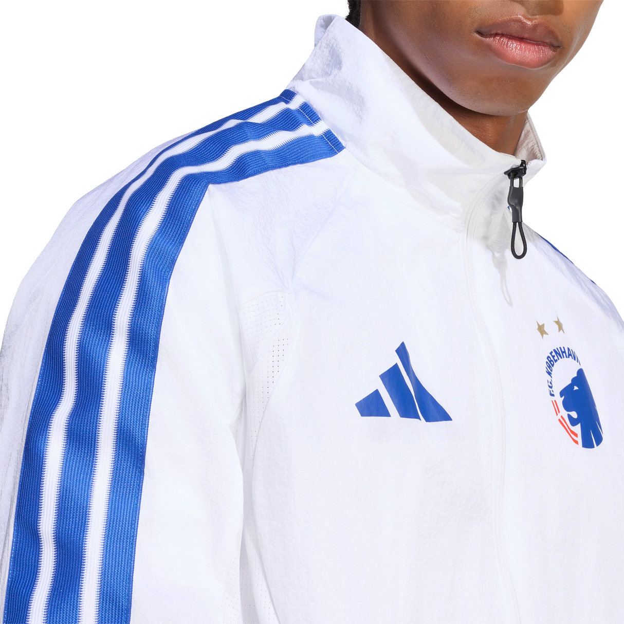 ADIDAS - Fc Copenhagen Home Anthem Jacket - Uomo - White - image 6