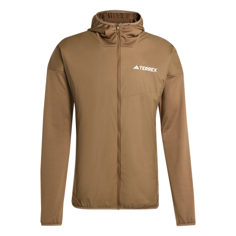 ADIDAS - Giacca Con Cappuccio TERREX Xperior CLIMAWARM+ Wind Light Fleece - Uomo - image 8