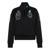 ADIDAS - Mercedes - Amg Petronas Formula 1 Team Engineers Quarter Zip - Donna - Black - image 1