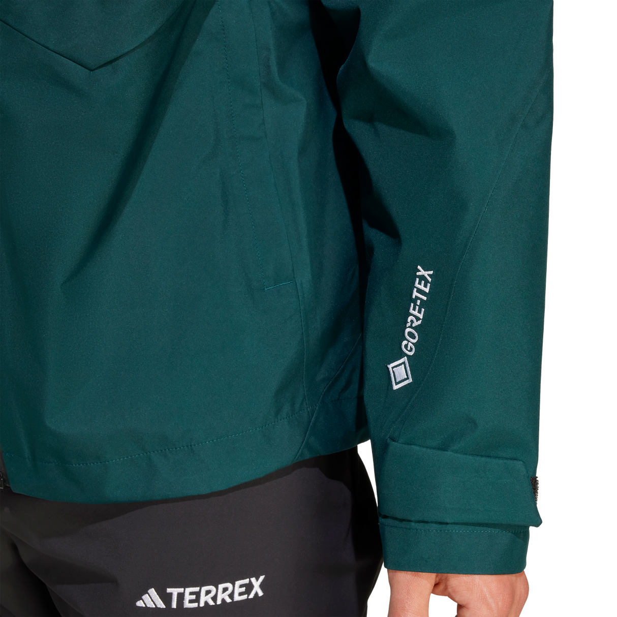ADIDAS - TERREX Techrock 3 Layer GORE-TEX Performance Jacket - Uomo - Blue - image 6