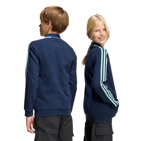 ADIDAS - Germany Away Anthem Jacket Kids - Blue - image 7