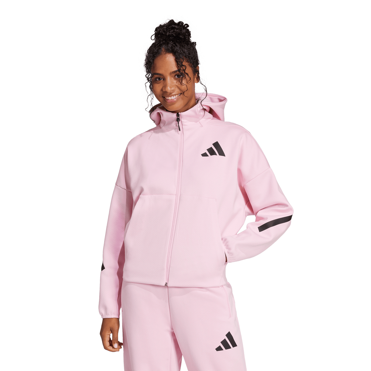 ADIDAS - Hoodie Adidas Z.N.E. Full-Zip - Donna - image 2