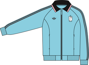 ADIDAS - Belgium 2026 Away Anthem Jacket - Uomo - Blue - image 1