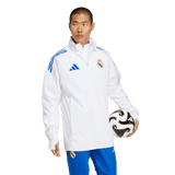 ADIDAS - Real Madrid 25/26 Tiro25 Competition All Weather Jacket - Uomo - White - image 4