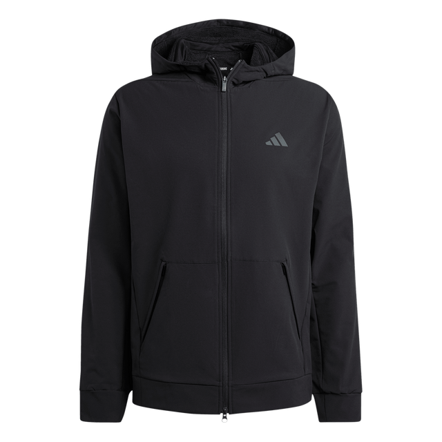 ADIDAS - Felpa Con Cappuccio Designed For Training COLD.RDY Full-Zip - Uomo - Black - image 1