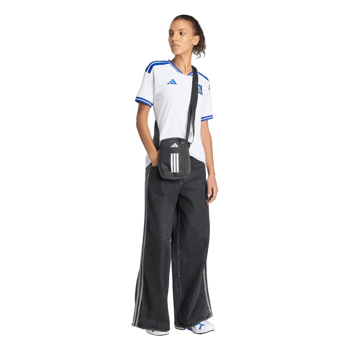 ADIDAS - Maglia Home Greece 26 - Donna - White - image 5