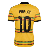 ADIDAS - Jamaica 26 X Bob Marley Home Marley 10 Jersey - Uomo - Yellow - image 2