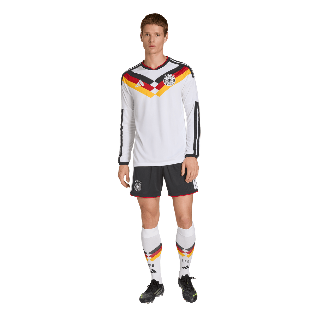 ADIDAS - Maglia Home Long Sleeve Germany 26 - Uomo - White - image 6