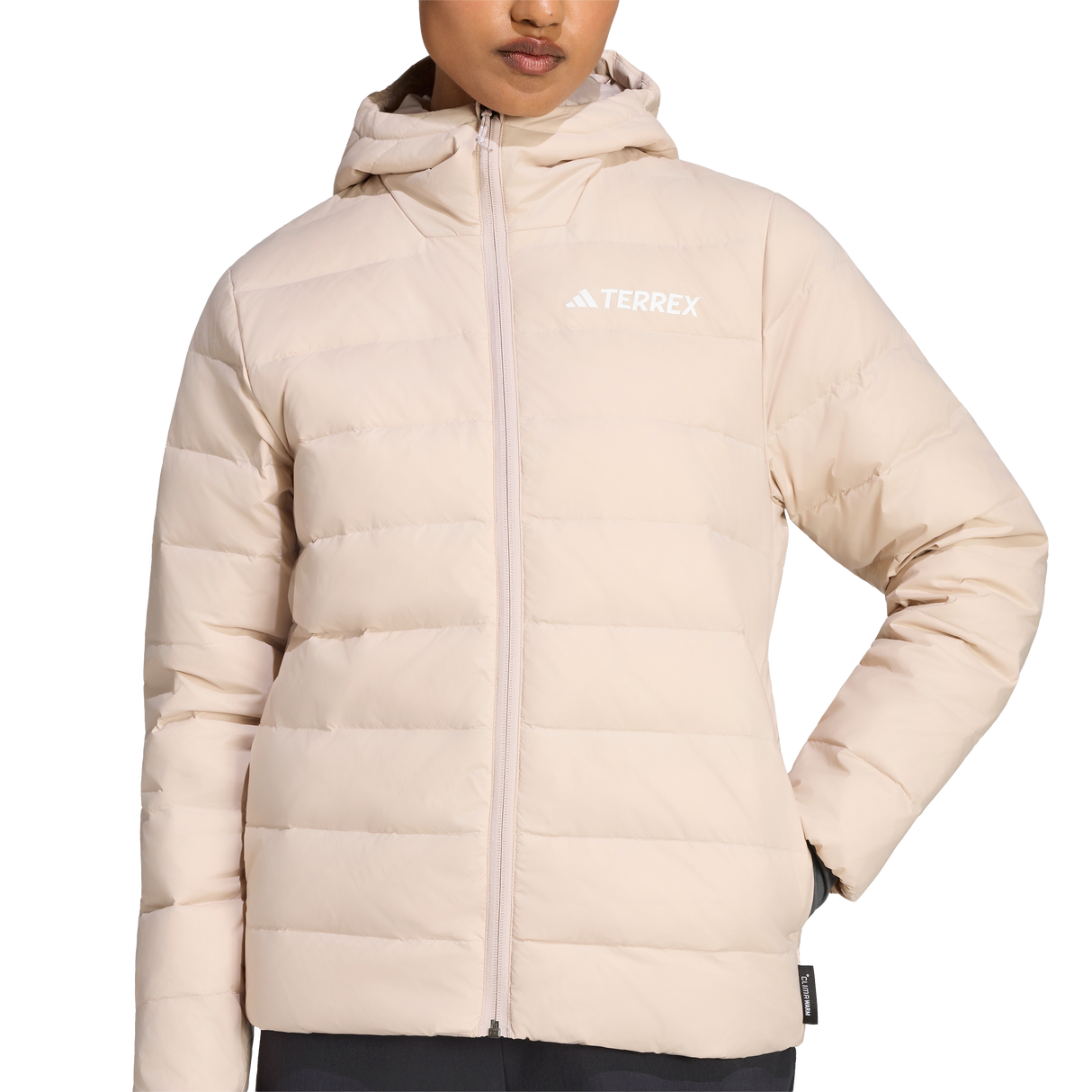 ADIDAS - TERREX Multi Essentials CLIMAWARM Light Down Hooded Jacket - Donna - image 13