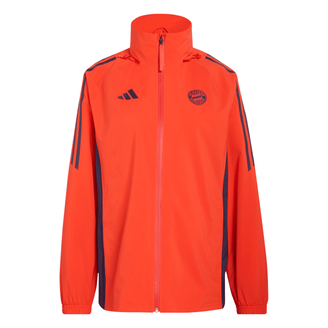 ADIDAS - Fc Bayern 2025/2026 Tiro24 Rain Jacket - Donna - Red - image 1