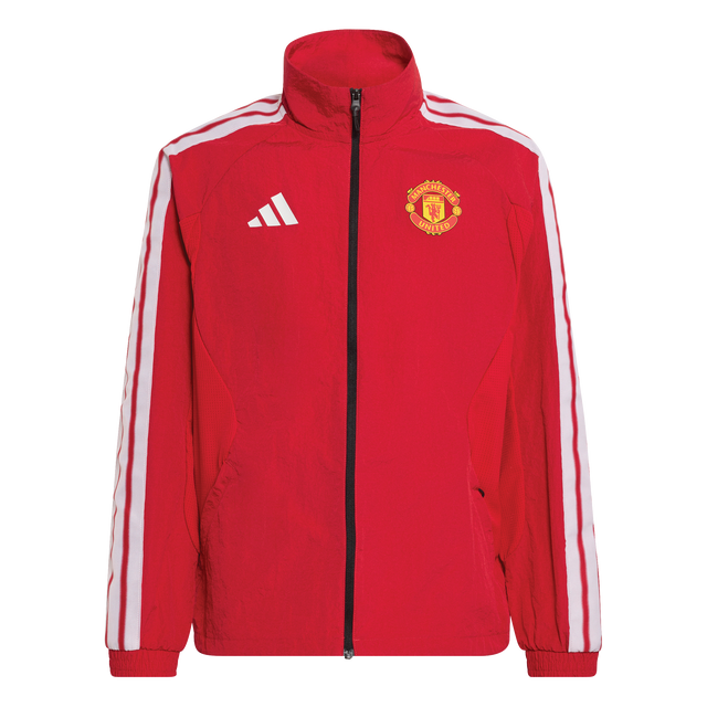 ADIDAS - Manchester United Home Anthem Jacket Kids - Red - image 1