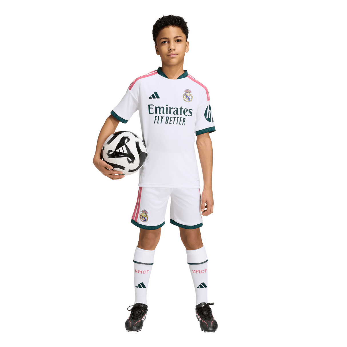 ADIDAS - Real Madrid 26/27 Home Kids Kit - White - image 5
