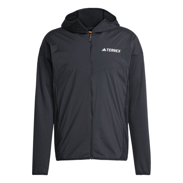 ADIDAS - Giacca Con Cappuccio TERREX Xperior CLIMAWARM+ Wind Light Fleece - Uomo - image 1