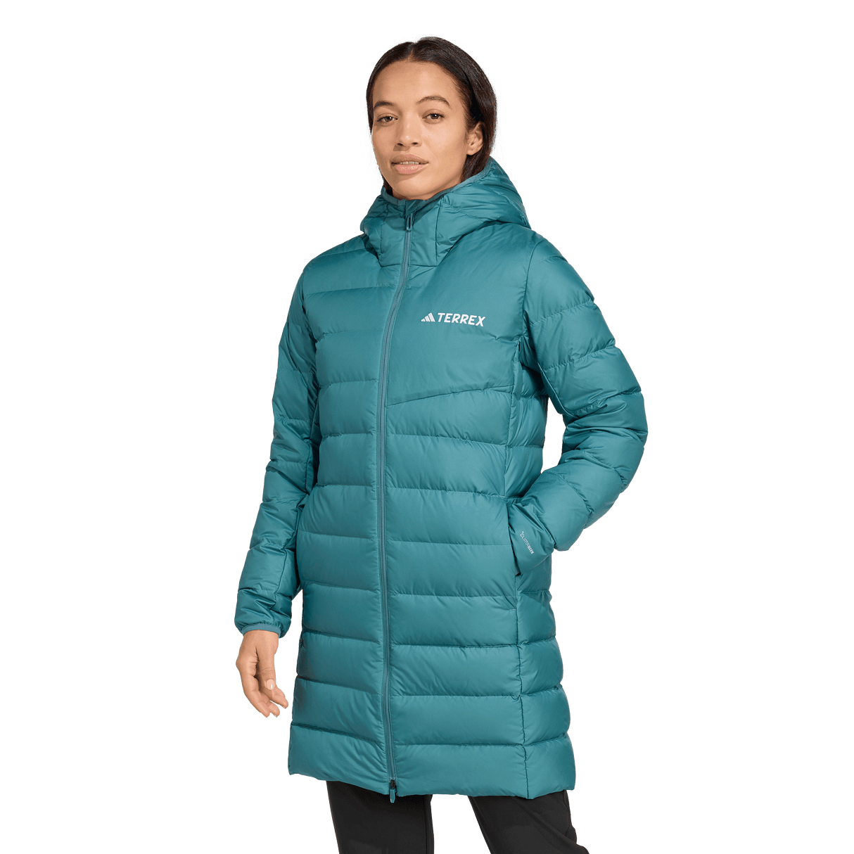 ADIDAS - Parka Con Cappuccio TERREX Multi Light Piumino 2,0 - Donna - image 8