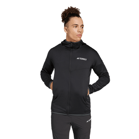 ADIDAS - Giacca TERREX Xperior CLIMAWARM Light Fleece Hooded - Uomo - image 2